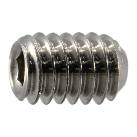 Midwest Fastener #8-32 x 1/4" 18-8 Stainless Steel Coarse Thread Hex Socket Headless Set Screws 20PK 67566